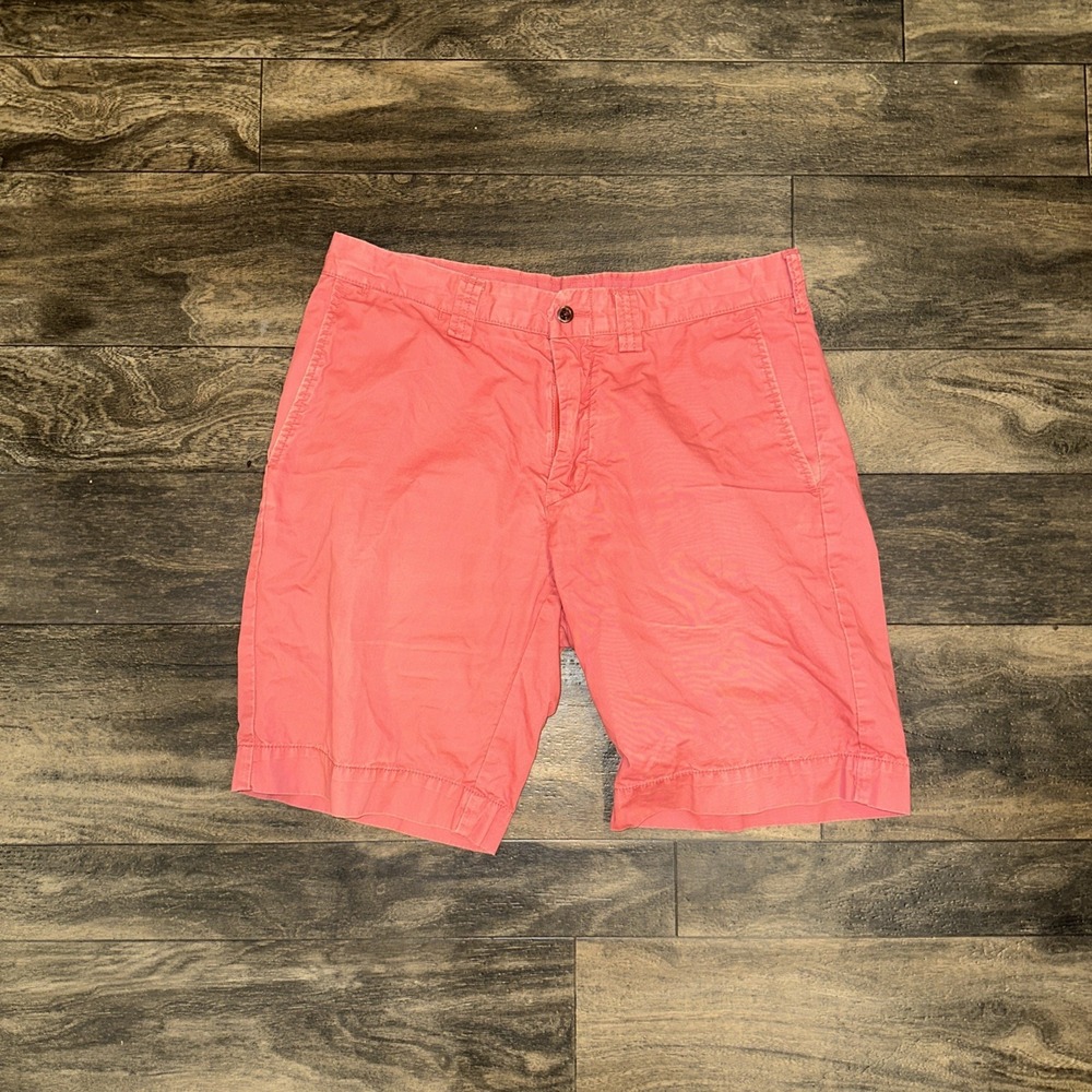 Polo Ralph Lauren Chino Shorts Men's Size 32 Inseam 9" Flat-Front Twill Outdoor